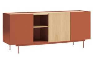 Teulat Dubová komoda Otto 180 x 49 cm – vystavený kus