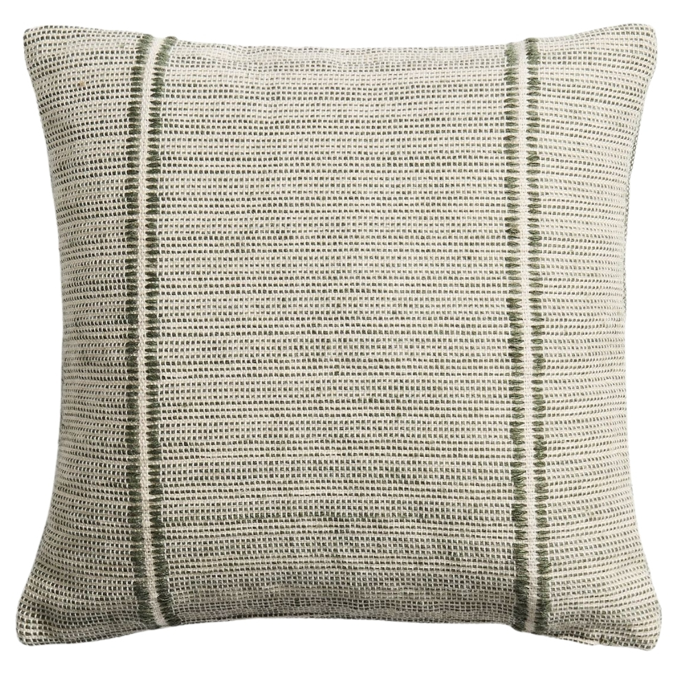 Kave Home Zelený povlak na polštář Drati 45 x 45 cm