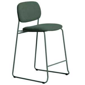 Kave Home Zelená barová židle Meli 65 cm
