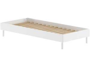 Vipack Bílá dřevěná postel Forrest 90 x 200 cm