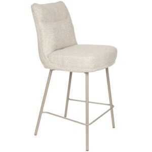 Housecraft Living Béžová čalouněná barová židle Jacques 65 cm
