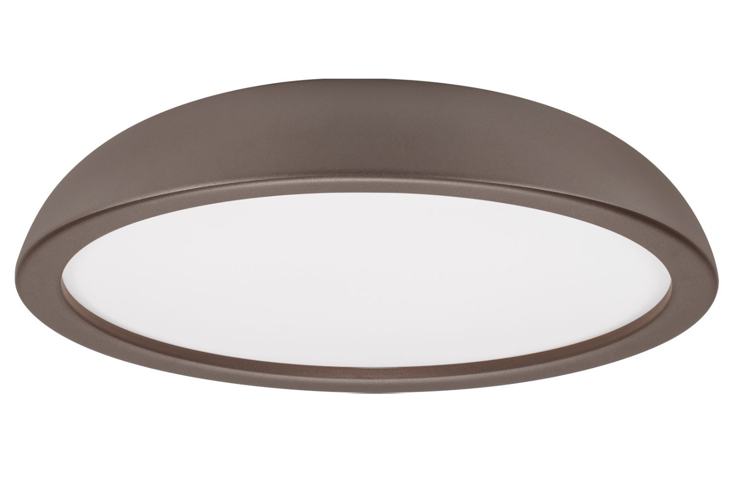Nova Luce Hnědé kovové stropní LED světlo Felicia 45 cm
