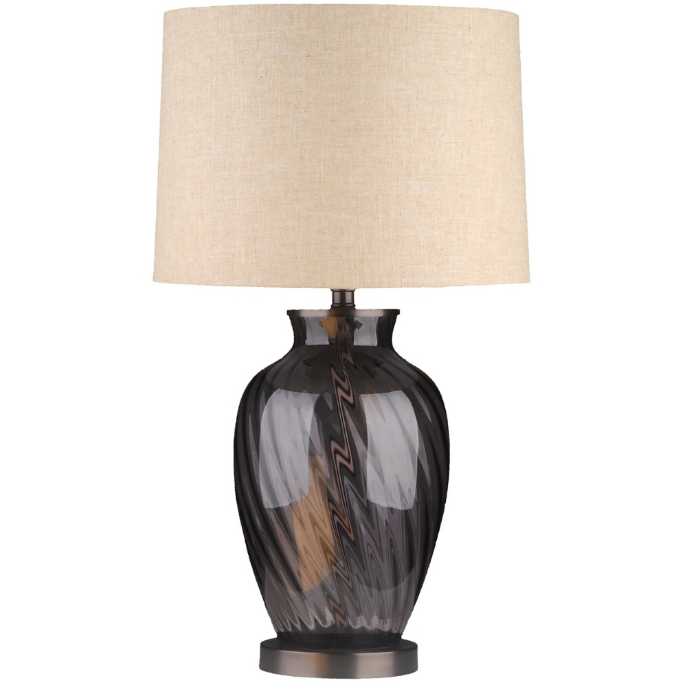 Richmond Skleněná stolní lampa Rowan 65 cm