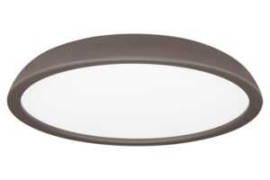 Nova Luce Hnědé kovové stropní LED světlo Felicia 60 cm